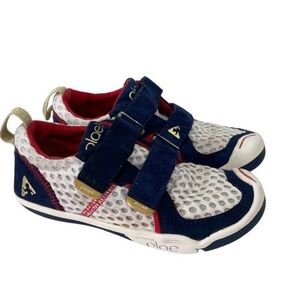 Plae Ty Olympic Games Hook & Loop Low Top Sneakers Shoes Little Kid Size 10.5